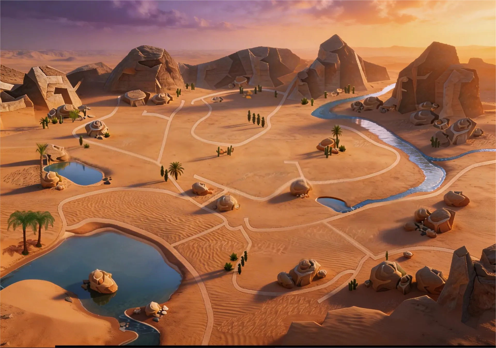 Oasis Springs map view