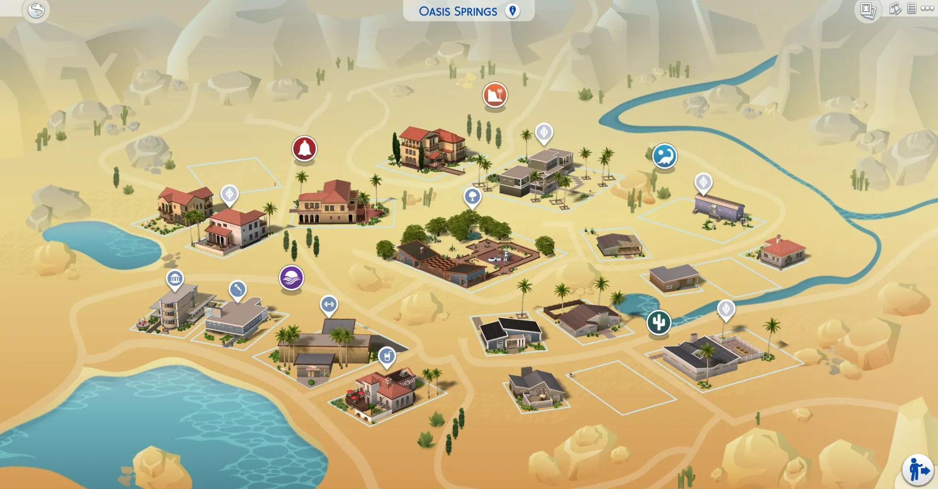 Original Oasis Springs map