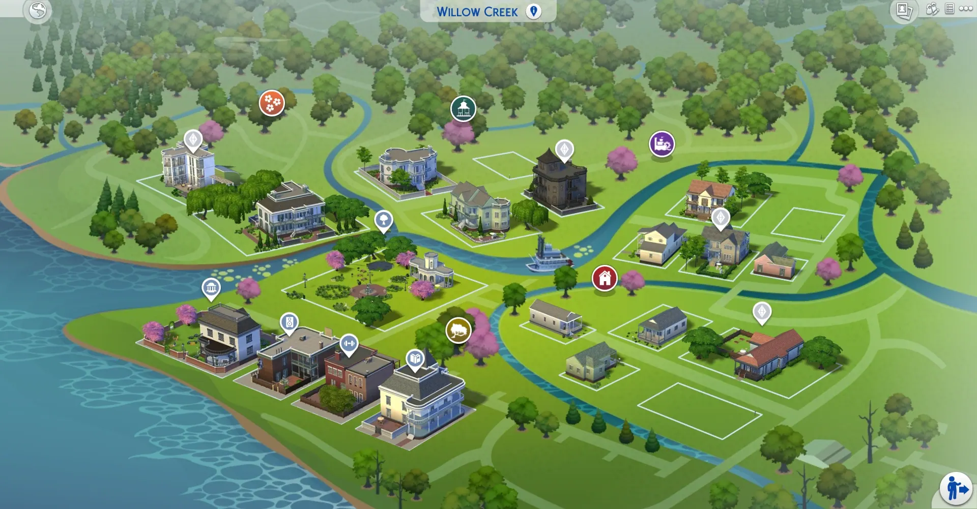 Original Willow Creek map