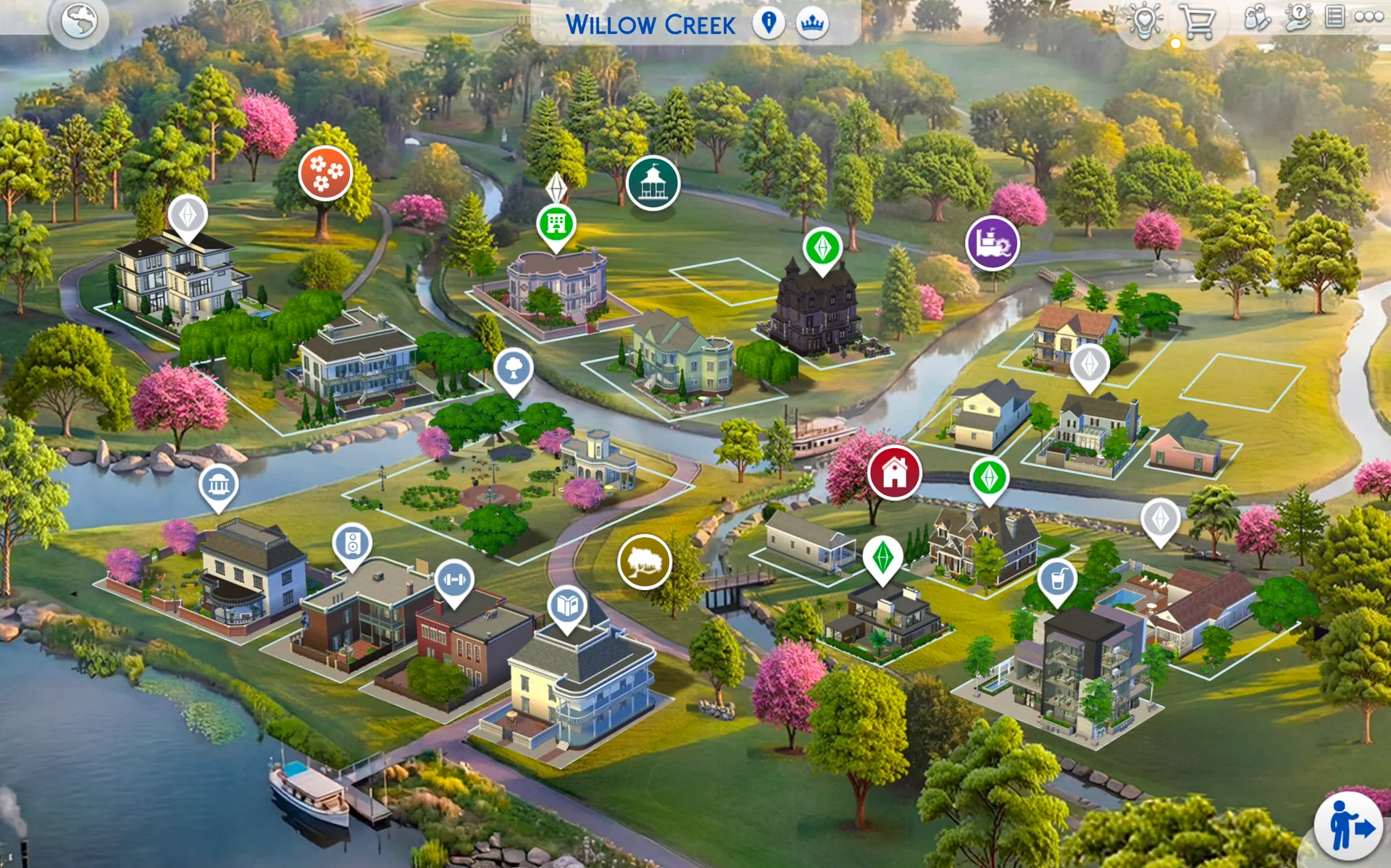 Willow Creek in-game