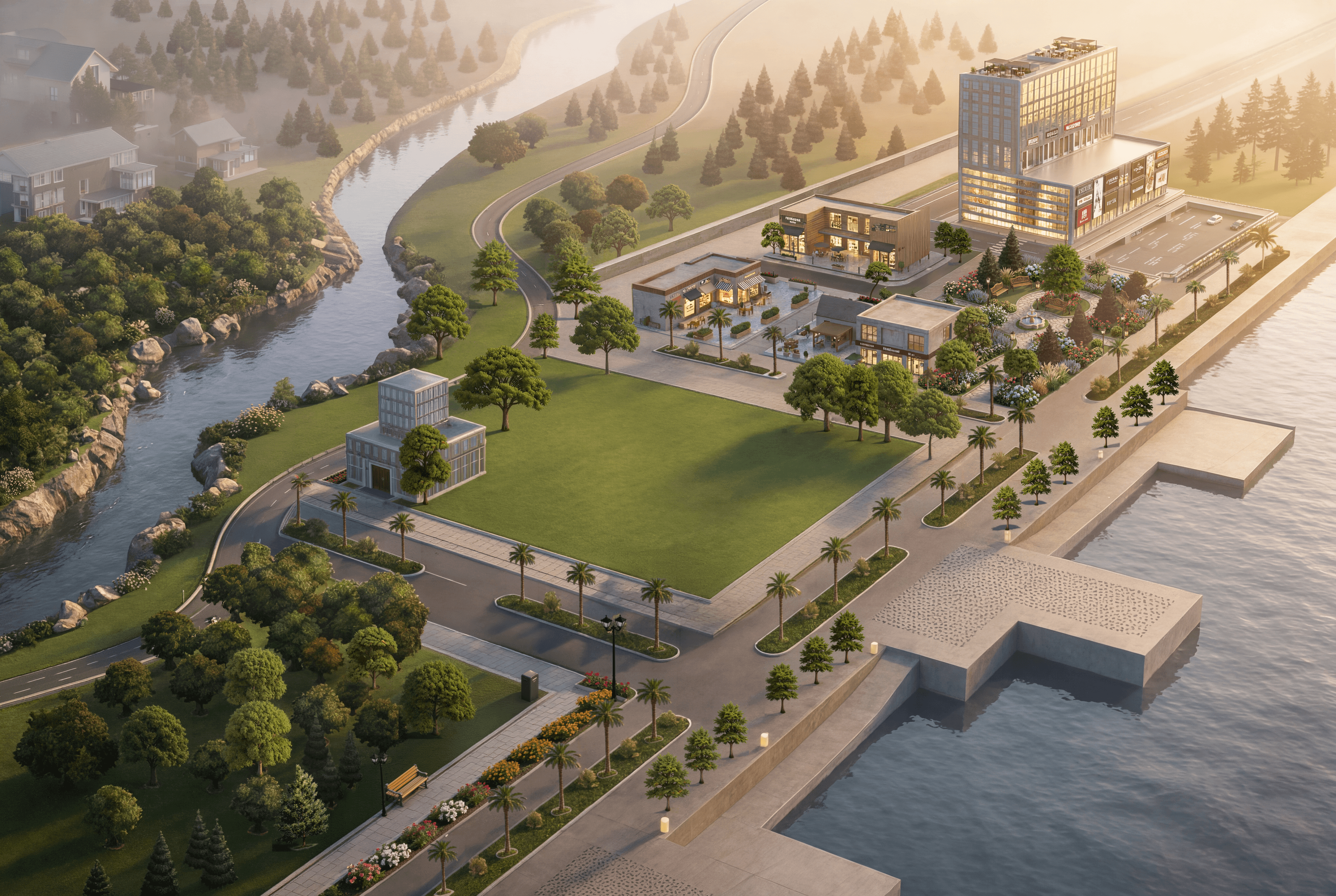 Magnolia Promenade map view