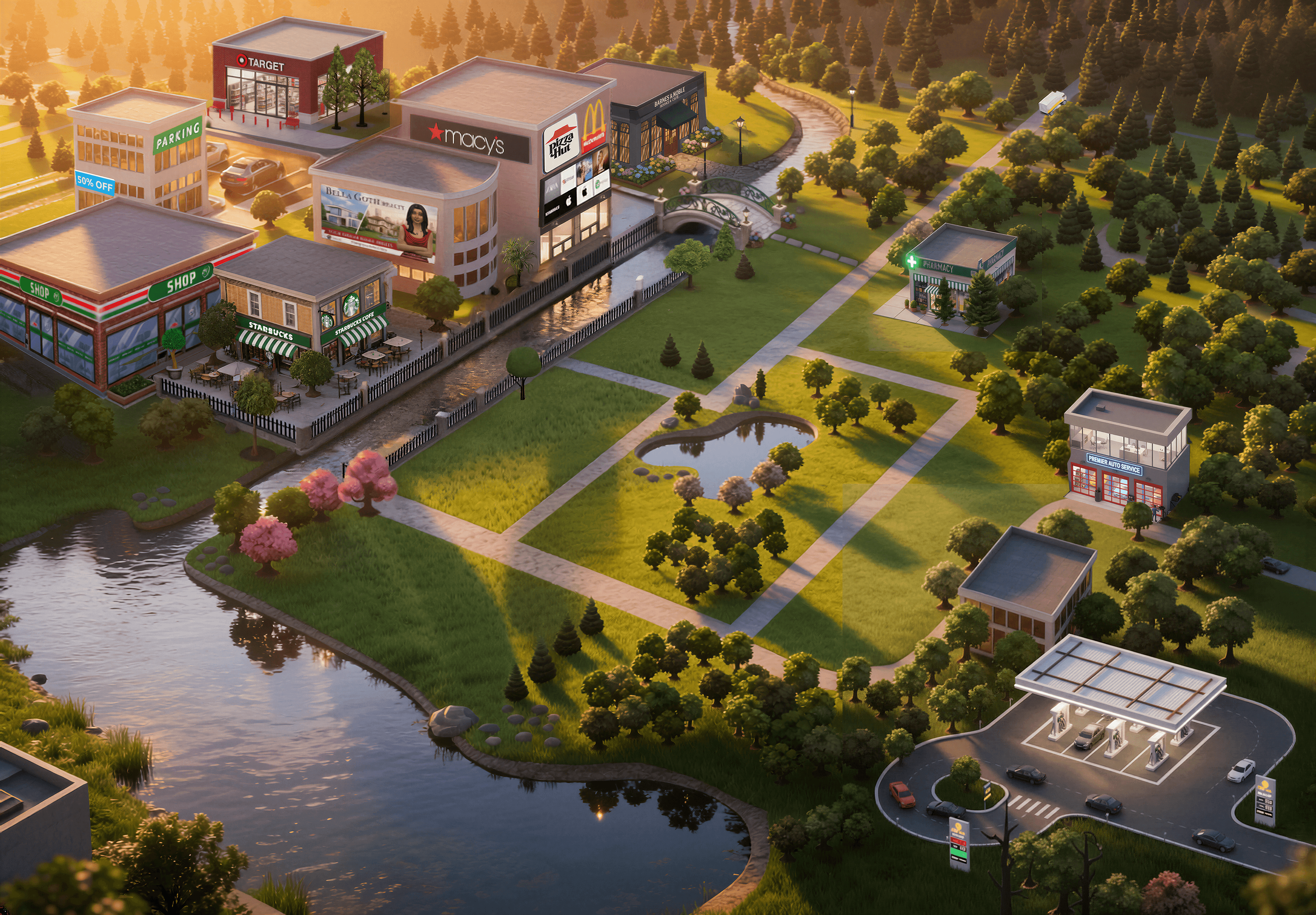 Newcrest map view