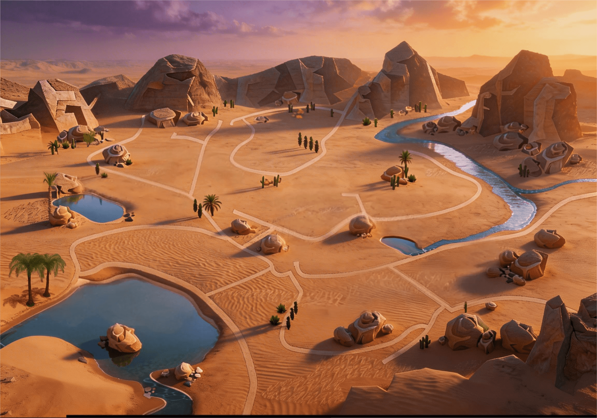 Oasis Springs map view
