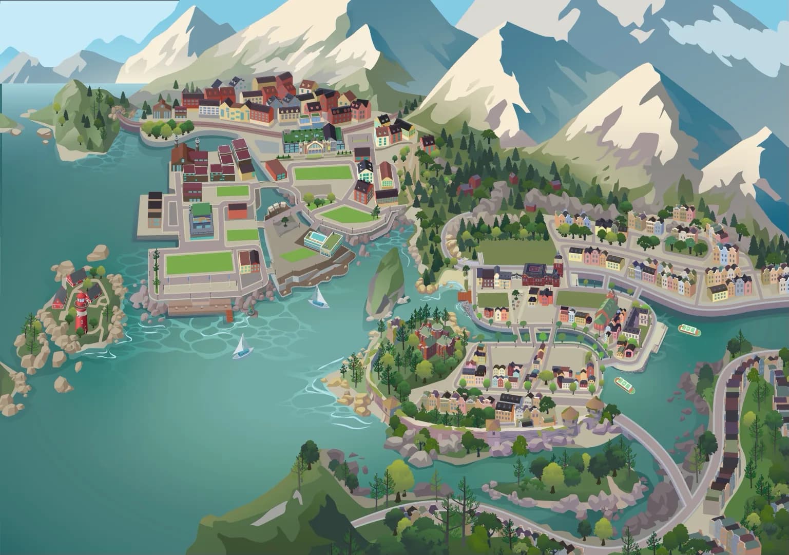 Original Nordhaven map