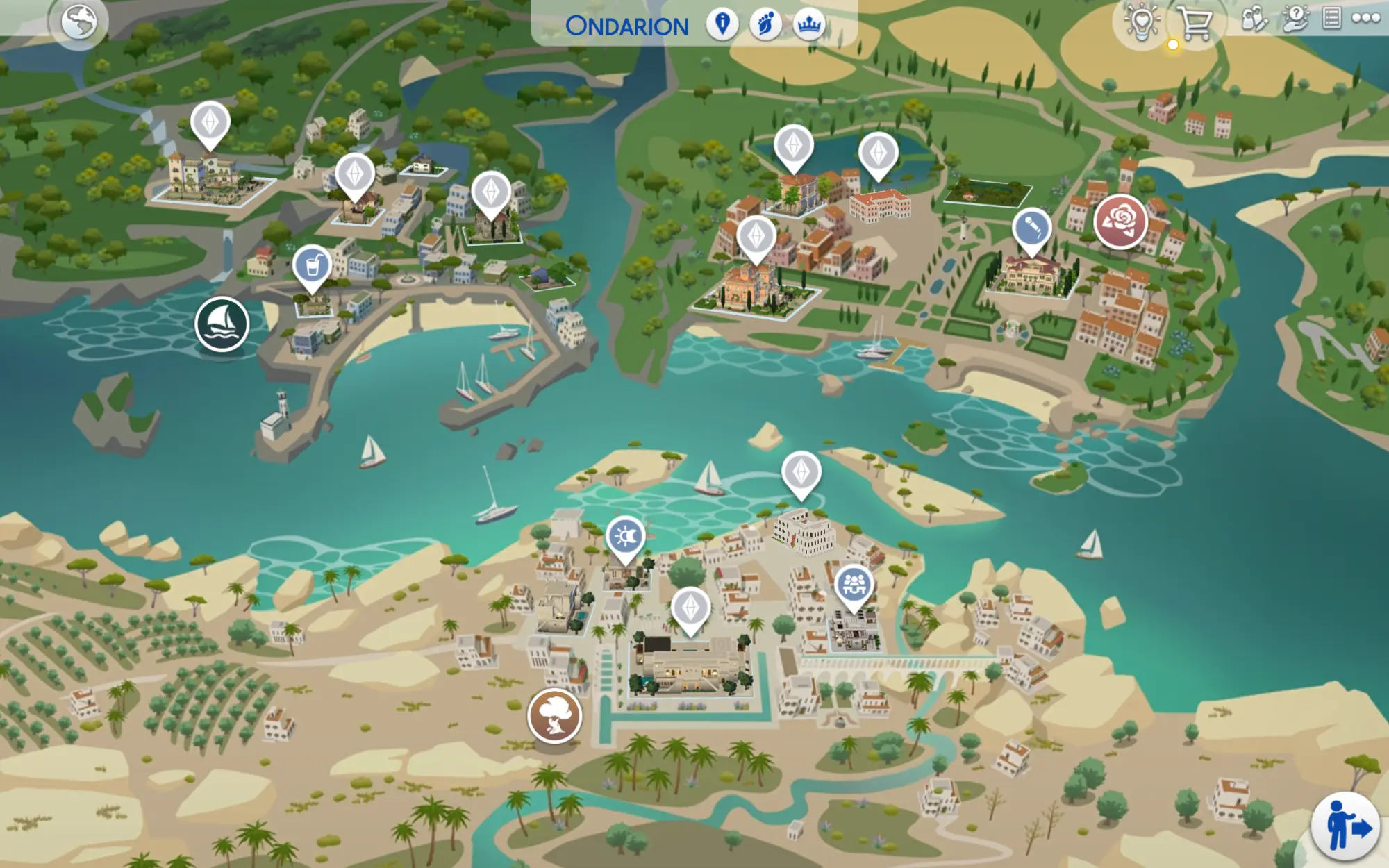 Original Ondarion map